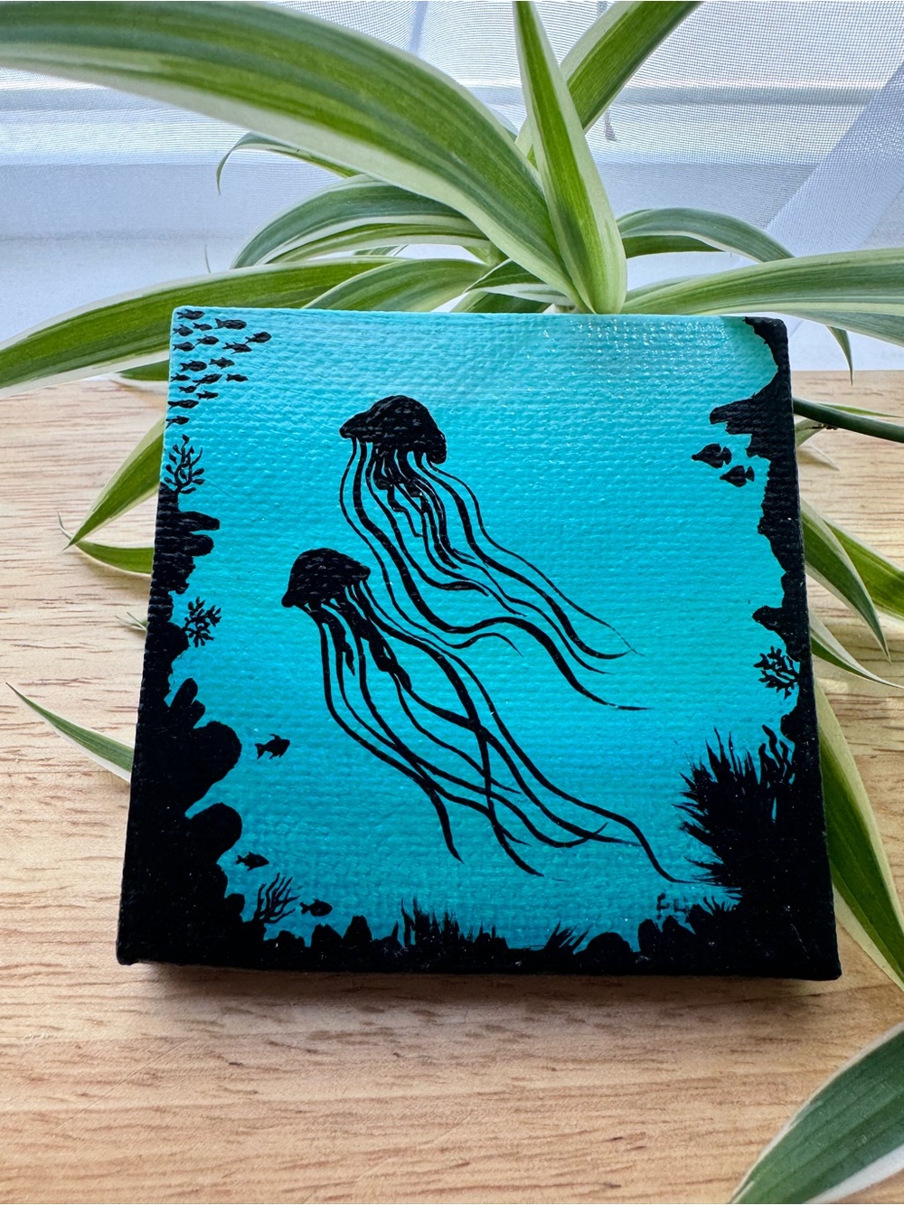 Swaying in the waves